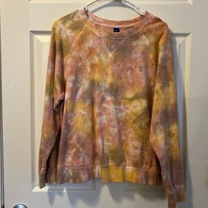 Old Navy Multicolor Tie-Dye Women's Sweater